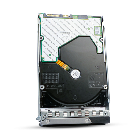 Dell G14 0HNHWC 16TB 7.2K RPM SAS 12Gb/s 512e 3.5in Enterprise Hard Drive, back angled view