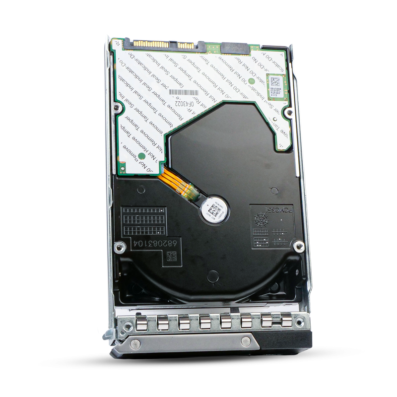 Dell G14 0HNHWC 16TB 7.2K RPM SAS 12Gb/s 512e 3.5in Enterprise Hard Drive, back angled view