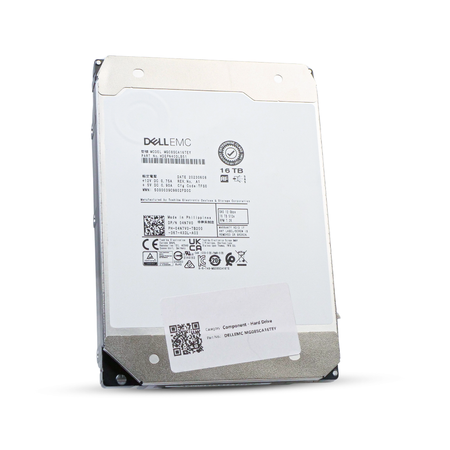 Dell/Toshiba MG08 MG08SCA16TEY 16TB 7.2K RPM SAS 12Gb/s 512e 512MB 3.5in Refurbished HDD