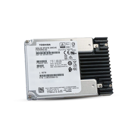 Toshiba PX05S PX05SRQ192 1.92TB 1 DWPD SAS 12Gb/s MLC 2.5in Refurbished SSD