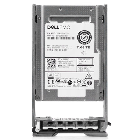 Dell G13 05XD2F 7.68TB 1 DWPD SAS 12Gb/s 3D TLC 2.5in Refurbished SSD