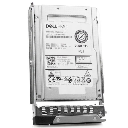 Dell G14 05XD2F 7.68TB 1 DWPD SAS 12Gb/s 3D TLC 2.5in Refurbished SSD