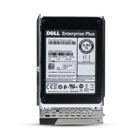 Dell G14 04NMJF 3.84TB 1 DWPD SAS 12Gb/s 3D TLC 2.5in Refurbished SSD
