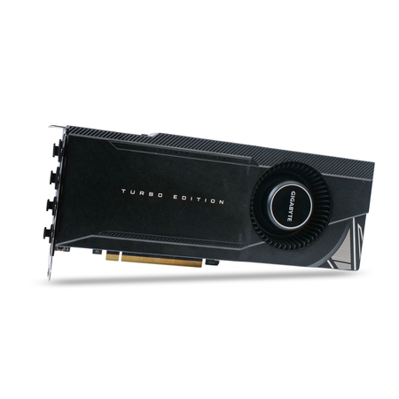 Gigabyte Nvidia GeForce RTX 3090 TURBO 24GB GDDR6X PCIe Gen 4.0 x16 Refurbished Workstation Graphics Card