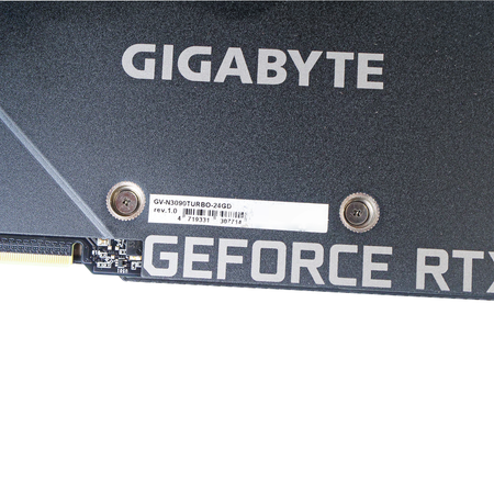 Gigabyte Nvidia GeForce RTX 3090 TURBO 24GB GDDR6X PCIe Gen 4.0 x16 Refurbished Workstation Graphics Card