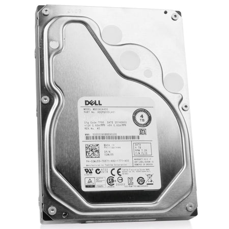 Dell/Toshiba MG03ACA MG03ACA400 4TB 7.2K RPM SATA 6Gb/s 512e 64MiB 3.5in Refurbished HDD