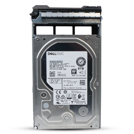 Dell G13 044YFV 8TB 7.2K RPM SAS 12Gb/s 512e 256MB 3.5in Refurbished HDD