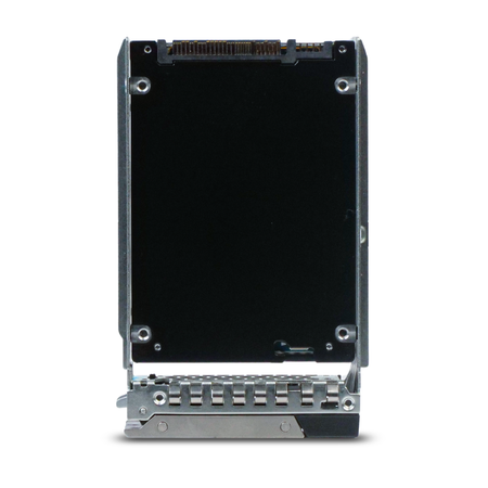 Kioxia CD8P-V KCD8XPUG12T8 12.8TBPCIe Gen 5.0 x4 16GB/s 3D TLC U.3 NVMe 2.5in SSD in Dell G14 Tray, back view