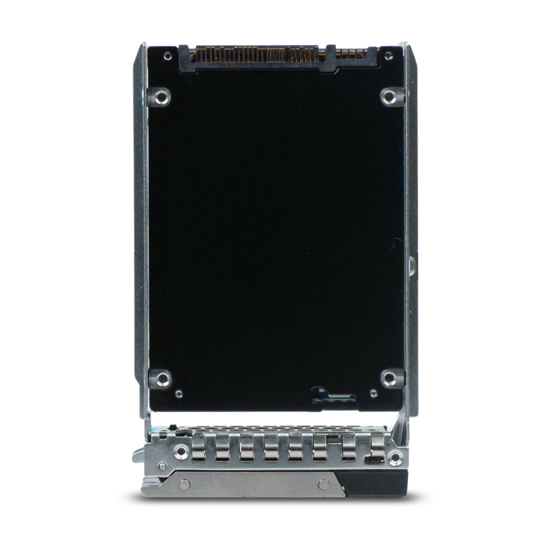 Kioxia CD8P-V KCD8XPUG12T8 12.8TBPCIe Gen 5.0 x4 16GB/s 3D TLC U.3 NVMe 2.5in SSD in Dell G14 Tray, back view