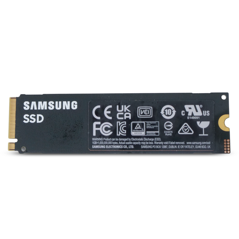 Samsung 990 PRO MZVL74T0HBL1 4TB PCIe Gen 4.0 x4 8GB/s 3D TLC NVMe M.2 2280 Refurbished SSD