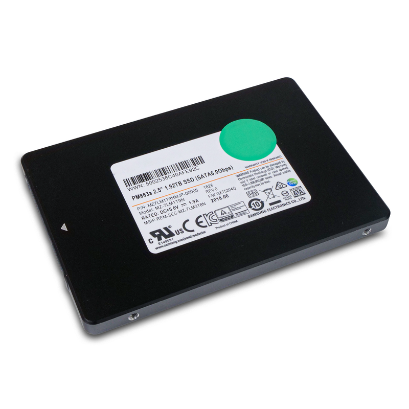 Samsung PM863a MZ7LM1T9HMJP 1.92TB SATA 6Gb/s 2.5" SSD
