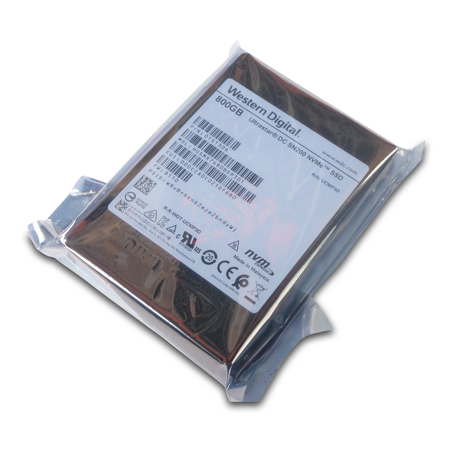 Western Digital Ultrastar SN200 HUSMR7680BDP301 0TS1306 800GB 3 DWPD PCIe Gen 3.0 x4 4GB/s MLC U.2 NVMe 2.5in SSD