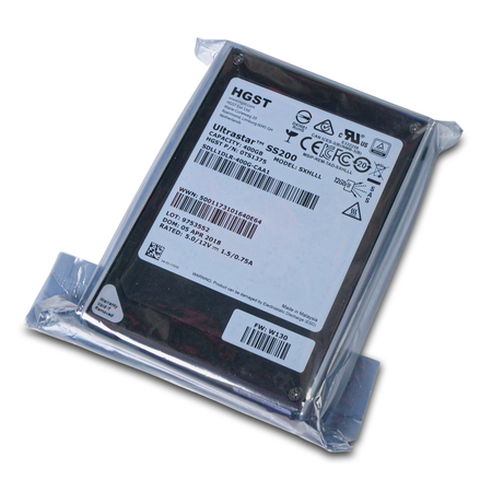 HGST Ultrastar DC SS200 SDLL1DLR-400G-CAA1 0TS1375 400GB 3 DWPD SAS 12Gb/s MLC 2.5in SSD