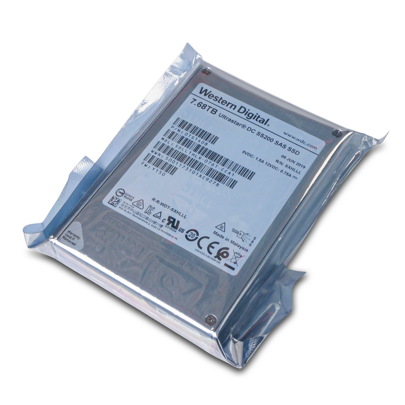 Western Digital Ultrastar DC SS200 SDLL1HLR-076T-CCA1 0TS1408 7.68TB 1 DWPD SAS 12Gb/s MLC 2.5in SSD