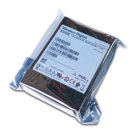 Western Digital Ultrastar DC SN200 HUSMR7680BDP301 0TS1884 800GB 3 DWPD PCIe Gen 3.0 x4 4GB/s MLC U.2 NVMe 2.5in SSD
