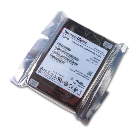Western Digital Ultrastar DC SN840 WUS4C6432DSP3X3 0TS2047 3.2TB 3 DWPD PCIe Gen 3.1 x4 4GB/s 3D TLC U.2 NVMe 2.5in SSD