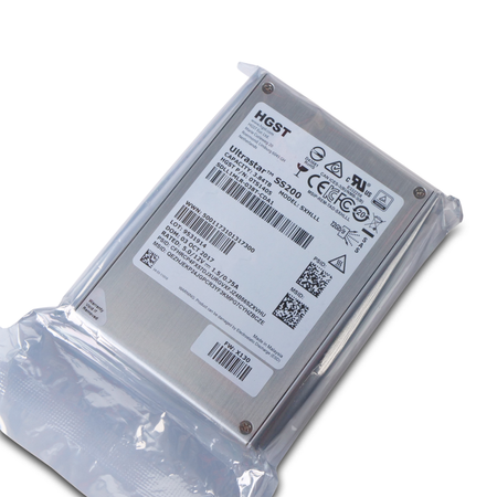 HGST Ultrastar DC SS200 SDLL1MLR-038T-CDA1 0TS1405 3.84TB 1 DWPD SAS 12Gb/s MLC 2.5in SSD