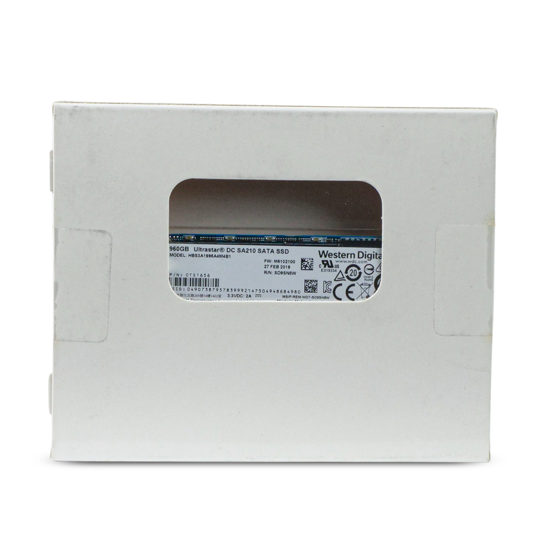Western Digital Ultrastar DC SA210 HBS3A1996A4M4B1 0TS1656 960GB 0.1 DWPD SATA 6Gb/s 3D TLC M.2 2280 SSD