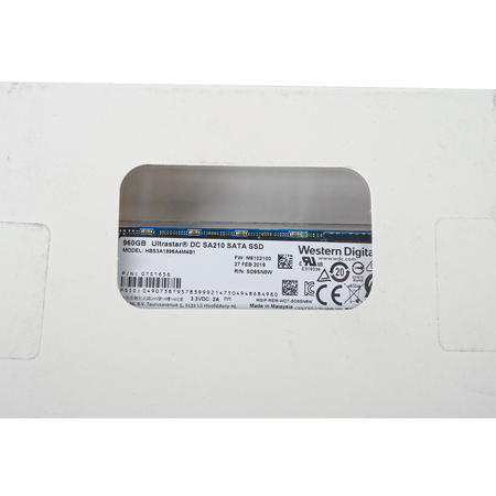 Western Digital Ultrastar DC SA210 HBS3A1996A4M4B1 0TS1656 960GB 0.1 DWPD SATA 6Gb/s 3D TLC M.2 2280 SSD