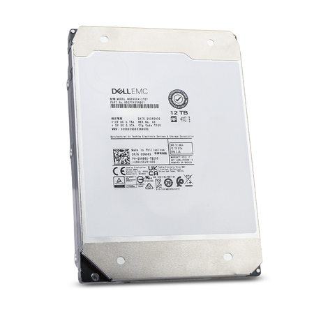 Dell/Toshiba MG09 MG09SCA12TEY 12TB 7.2K RPM SAS 12Gb/s 512e 512MiB 3.5in HDD