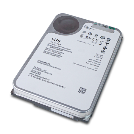 HP/Seagate Exos X16 ST14000NM001G 14TB 7.2K RPM SATA 6Gb/s 256MB 3.5in Refurbished HDD
