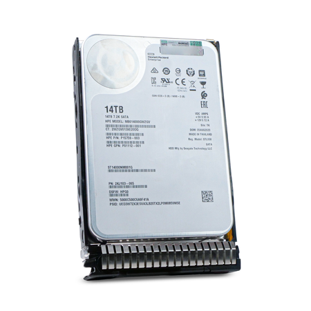 HP Generation 8 MB014000GWZGV P15759-003 14TB 7.2K RPM SATA 6Gb/s 256MB 3.5in Refurbished HDD