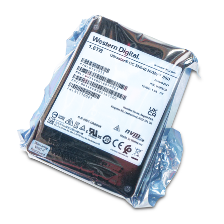 Western Digital Ultrastar DC SN640 WUS4CB016D7P3E3 0TS1953 1.6TB 2 DWPD PCIe Gen 3.1 x4 4GB/s 3D TLC U.2 NVMe 2.5in SSD