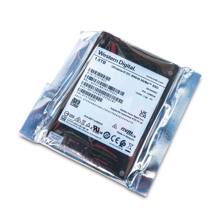 Western Digital Ultrastar DC SN640 WUS4CB016D7P3E4 0TS1855 1.6TB 2 DWPD PCIe Gen 3.1 x4 4GB/s 3D TLC U.2 NVMe 2.5in SSD