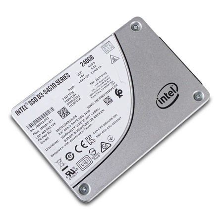 Intel D3-S4510 SSDSC2KB240G8 240GB 2 DWPD SATA 6Gb/s 3D TLC 2.5in Refurbished SSD