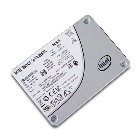 Intel D3-S4610 SSDSC2KG240G8 240GB 3 DWPD SATA 6Gb/s 3D TLC 2.5in Refurbished SSD
