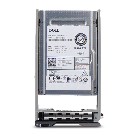 Dell G13 0N85XX 3.84TB 1 DWPD SAS 12Gb/s 3D TLC 2.5in Solid State Drive, front view
