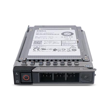 Dell G14 0N85XX 3.84TB 1 DWPD SAS 12Gb/s 3D TLC 2.5in Read Intensive SSD, front bottom view