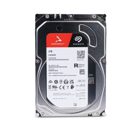 Seagate IronWolf ST4000VN006 4TB 5.4K RPM SATA 6Gb/s 512e 256MB 3.5in HDD