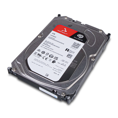 Seagate IronWolf ST4000VN006 4TB 5.4K RPM SATA 6Gb/s 512e 256MB 3.5in HDD