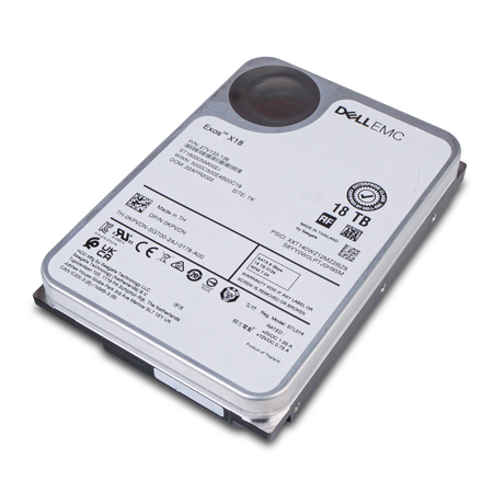Dell/Seagate Exos X18 ST18000NM002J 18TB 7.2K RPM SATA 6Gb/s 512e PowerEdge Certified 3.5in Hard Drive