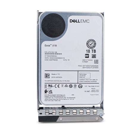 Dell G14 0KPVDN 18TB 7.2K RPM SATA 6Gb/s 512e 256MB 3.5in HDD