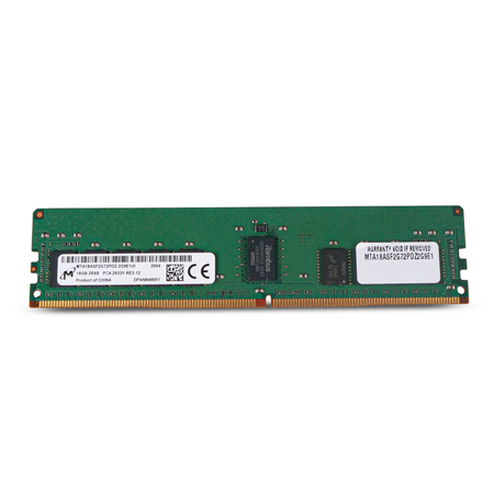 Micron MTA18ASF2G72PDZ 16GB 2RX8 DDR4 3200MHz RDIMM ECC Server RAM (PC4-2933Y) Seller Refurbished