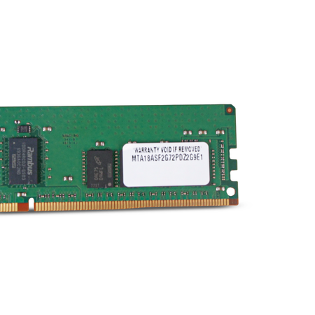 Micron MTA18ASF2G72PDZ 16GB 2RX8 DDR4 3200MHz RDIMM ECC Server RAM (PC4-2933Y) Seller Refurbished