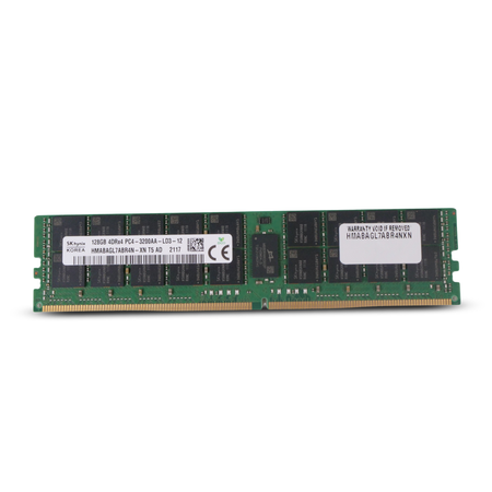SK Hynix HMABAGL7ABR4N-XN 128GB 4DRx4 DDR4 3200MHz LRDIMM ECC Server RAM (PC4-3200AA) Seller Refurbished