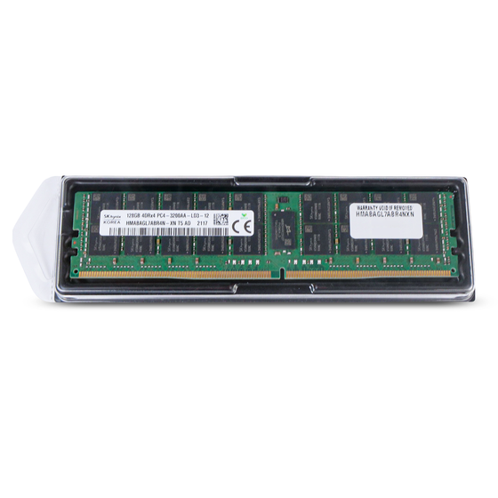 SK Hynix HMABAGL7ABR4N-XN 128GB 4DRx4 DDR4 3200MHz LRDIMM ECC Server RAM (PC4-3200AA) Seller Refurbished