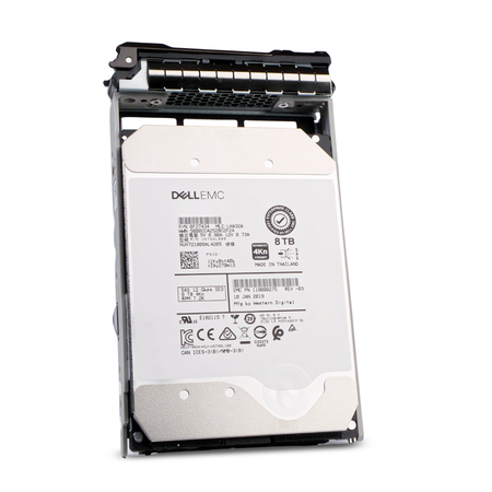 Dell G13 118000275 8TB 7.2K RPM SAS 12Gb/s 4Kn 256MB 3.5in HDD