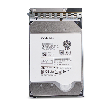 Dell G14 118000275 8TB 7.2K RPM SAS 12Gb/s 4Kn 256MB 3.5in HDD