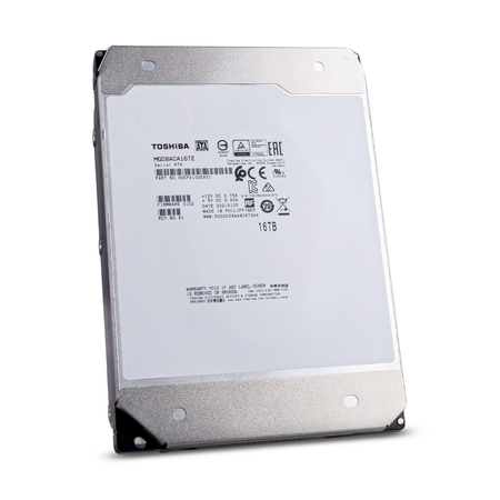 Toshiba MG08 MG08ACA16TE 16TB 7.2K RPM SATA 6Gb/s 3.5in Refurbished HDD