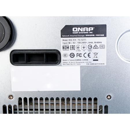 QNAP TS-1277 Ryzen 7 1700 64GB DDR4 GTX 1060 3GB QXP-800eS-A1164 8x 3.5" + 4x 2.5" Bay GPU-Accelerated Refurbished NAS