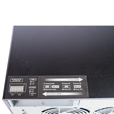 QNAP TL-D800S 8-Bay 3.5"/2.5" SATA JBOD Desktop Storage Enclosure | High-Capacity Data Center Storage JBOD (Refurbished)