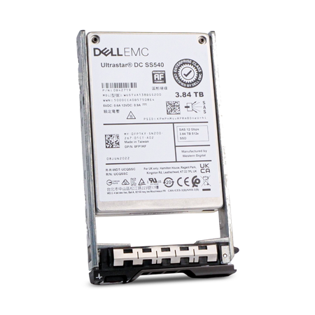 Dell G13 0FP1KF 3.84TB 1 DWPD SAS 12Gb/s 3D TLC 2.5in Refurbished Read Intensive SSD