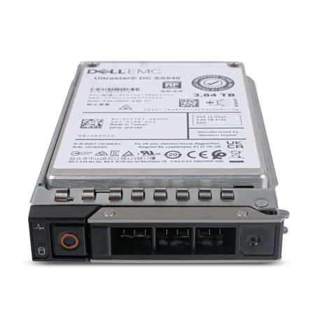 Dell G14 0FP1KF 3.84TB 1 DWPD SAS 12Gb/s 3D TLC 2.5in Refurbished Read Intensive SSD