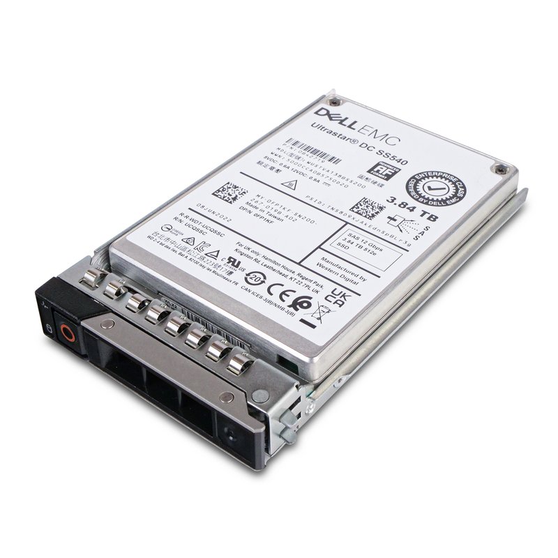 Dell G14 0FP1KF 3.84TB 1 DWPD SAS 12Gb/s 3D TLC 2.5in Refurbished Read Intensive SSD