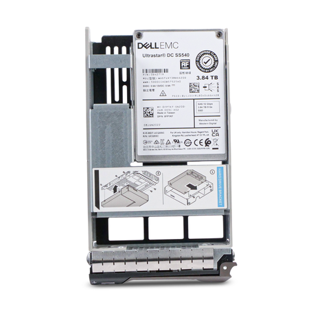 Dell G13 0FP1KF 3.84TB 1 DWPD SAS 12Gb/s 3D TLC Hybrid 3.5in Refurbished SSD