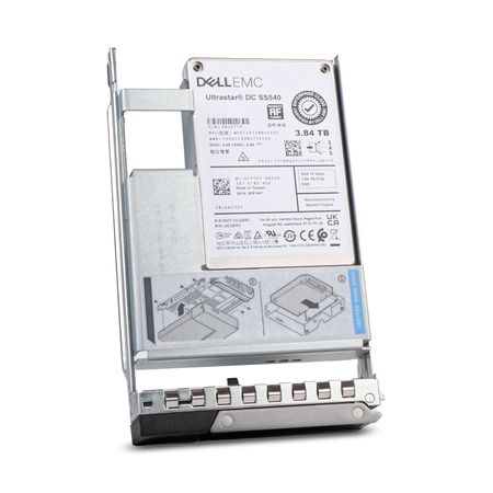 Dell G14 0FP1KF 3.84TB 1 DWPD SAS 12Gb/s 3D TLC Hybrid 3.5in Refurbished SSD
